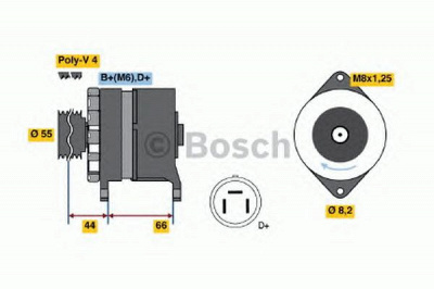 BOSCH 0986038220 -  Генератор