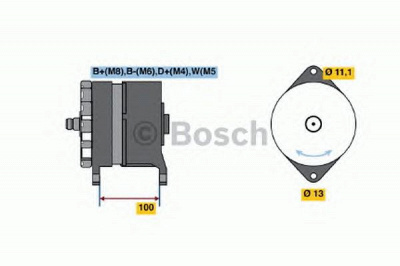 BOSCH 0986039260 -  Генератор