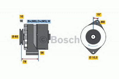 BOSCH 0986041630 -  Генератор