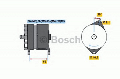 BOSCH 0986042350 -  Генератор
