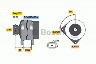 BOSCH 0986046440 -  Генератор