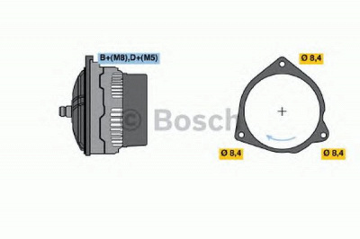 BOSCH 0986047180 -  Генератор