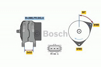 BOSCH 0986081090 -  Генератор