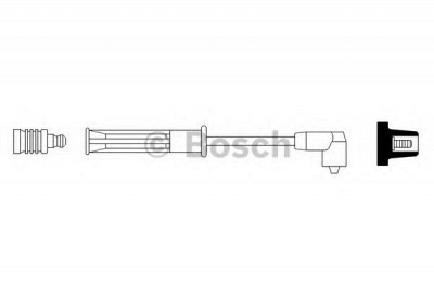 BOSCH 0986356272 - Провод зажигания
