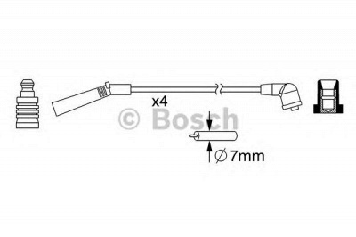 BOSCH 0986357093 -  Комплект проводов зажигания