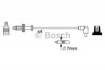 BOSCH 0986357240 -  Комплект проводов зажигания