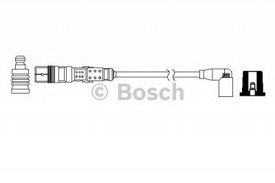 BOSCH 0986357735 - Провод зажигания
