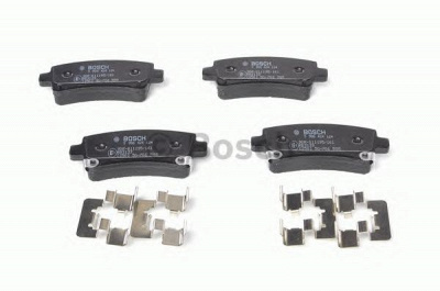BOSCH 0986424124 -  Комплект тормозных колодок, дисковый тормоз