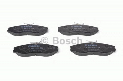 BOSCH 0986424204 -  Комплект тормозных колодок, дисковый тормоз