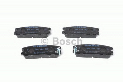 BOSCH 0986424367 -  Комплект тормозных колодок, дисковый тормоз