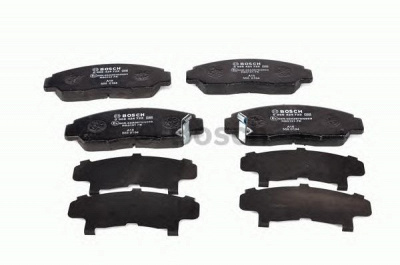 BOSCH 0986424722 -  Комплект тормозных колодок, дисковый тормоз