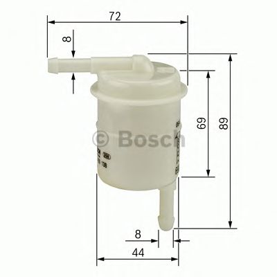 BOSCH 0986450016 -  Фильтр топливный