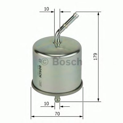 BOSCH 0986450102 -  Топливный фильтр