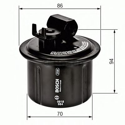 BOSCH 0986450104 -  Топливный фильтр