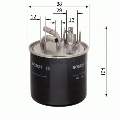 BOSCH 0986450509 -  Топливный фильтр
