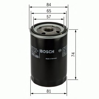 BOSCH 0986452016 -  Масляный фильтр