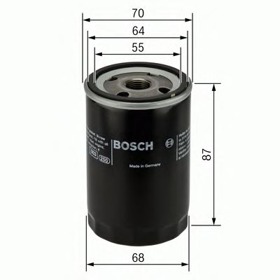 BOSCH 0986452041 -  Масляный фильтр