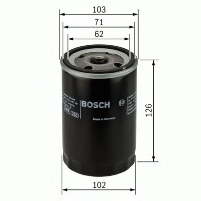 BOSCH 0986452042 -  Масляный фильтр