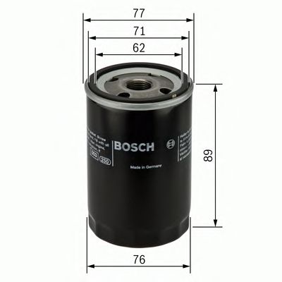 BOSCH 0986452044 -  Масляный фильтр