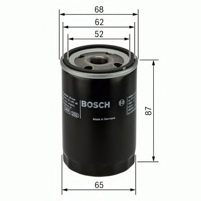 BOSCH 0986452060 -  Масляный фильтр