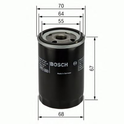 BOSCH 0986452061 -  Масляный фильтр