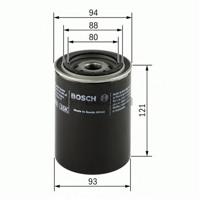 BOSCH 0986452064 -  Масляный фильтр