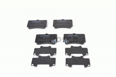BOSCH 0986461141 -  Комплект тормозных колодок, дисковый тормоз