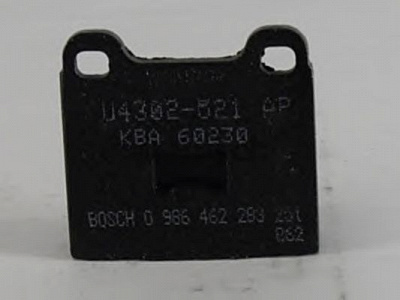 BOSCH 0986462283 -  Комплект тормозных колодок, дисковый тормоз