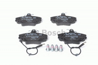 BOSCH 0986467720 -  Комплект тормозных колодок, дисковый тормоз