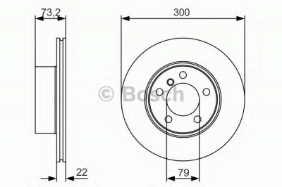 BOSCH 0986479a18 -  Тормозной диск