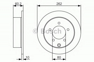 BOSCH 0986479a41 -  Тормозной диск