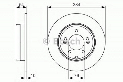 BOSCH 0986479a45 -  Тормозной диск