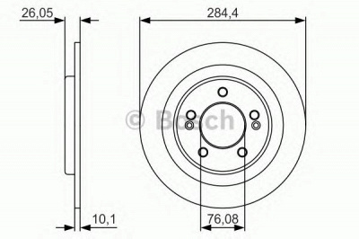 BOSCH 0986479a47 -  Тормозной диск
