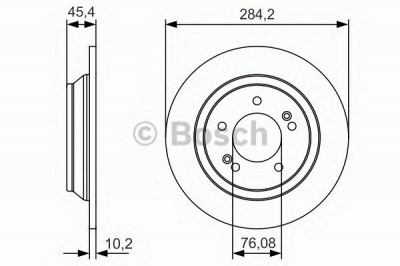 BOSCH 0986479c39 -  Тормозной диск