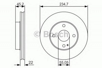 BOSCH 0986479s11 -  Тормозной диск
