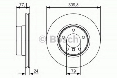 BOSCH 0986479s29 -  Тормозной диск