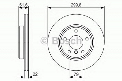 BOSCH 0986479s32 -  Тормозной диск