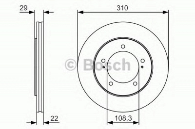 BOSCH 0986479s78 - Тормозной диск