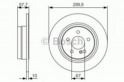 BOSCH 0986479s92 -  Тормозной диск
