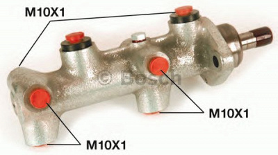BOSCH 0986480430 -  Главный тормозной цилиндр