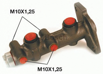BOSCH 0986480862 -  Главный тормозной цилиндр