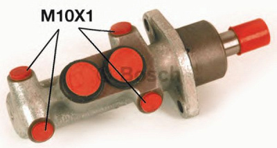 BOSCH 0986481035 -  Главный тормозной цилиндр