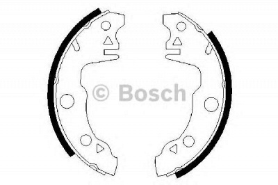 BOSCH 0986487020 -  Комплект тормозных колодок