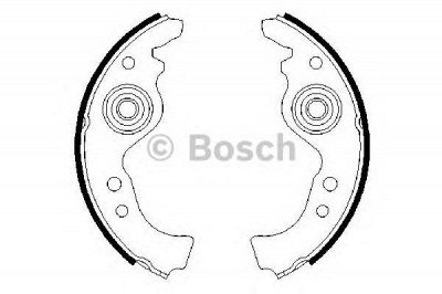 BOSCH 0986487030 -  Комплект тормозных колодок