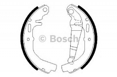 BOSCH 0986487071 -  Комплект тормозных колодок