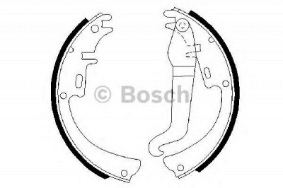 BOSCH 0986487072 -  Комплект тормозных колодок