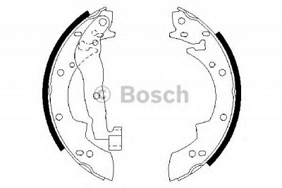 BOSCH 0986487076 -  Комплект тормозных колодок