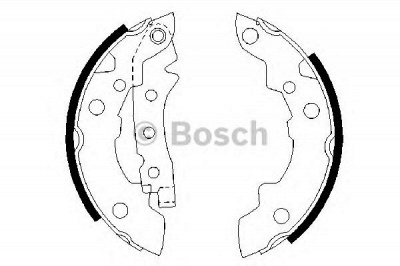 BOSCH 0986487081 -  Комплект тормозных колодок