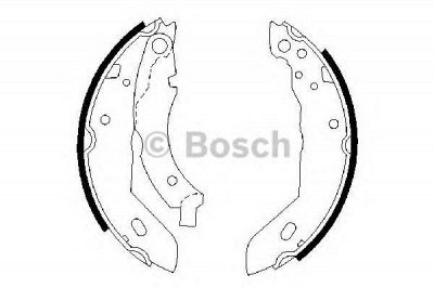 BOSCH 0986487084 -  Комплект тормозных колодок