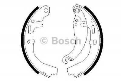 BOSCH 0986487109 -  Комплект тормозных колодок